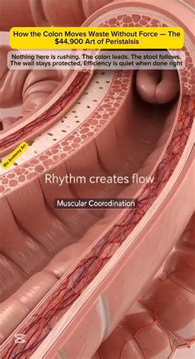 How the Colon Moves Waste Without Force — The $44,900 Art of Peristalsis