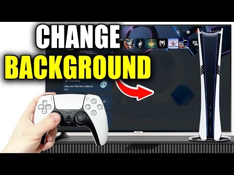 How To Change Background On PS5 Pro Welcome Hub (Custom Backgrounds!)