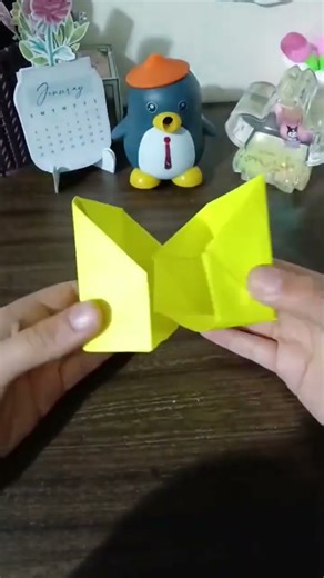 Made with paper only 😲🎀Paper orgami organizer 🤭😍 #diy #organizer #shorts #creative