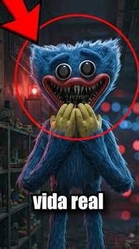 HUGGY WUGGY DOES EXIST IN REAL LIFE 😨 #poppyplaytime #josativi #shorts #youtube