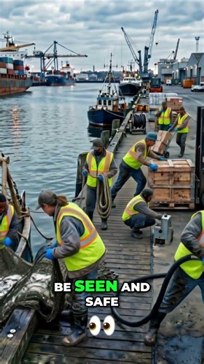 High Visibility Chronicles - Dock Crew WorkWear - Stay Safe Be Seen #procurementmanagement