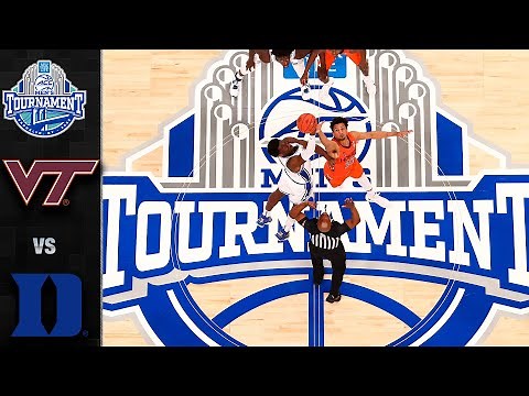Virginia Tech vs. Duke ACC Men's Basketball Tournament Championship Game Highlights (2022)
