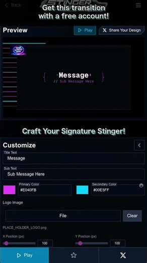 Terminal Sweep Transition - Level Up Your Stream! #Shorts