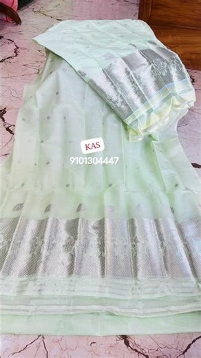 Assam silk Lab testing pure silk mark silver guna work kesapat by Pat set.