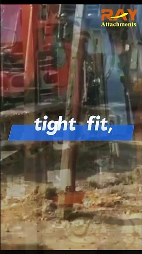 RAY Excavator mounted Vibro Hammer/Vibratory Sheet Pile Driver hammer