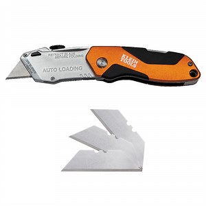 Auto-Loading Folding Utility Knife - 44130 | Klein Tools