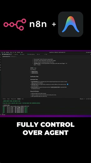 Only FEW people know this | n8n + Google Antigravity #n8nworkflow #aiagents