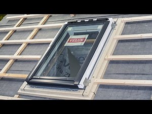 Minutový návod na montáž střešního okna VELUX GLL