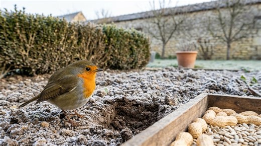 Rouges-gorges disparus de votre jardin cet hiver ? Ce simple geste au sol à faire en janvier suffit à les faire revenir