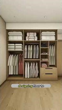 Stop Wasting Wardrobe Space! Smart Closet Design That Doubles Storage