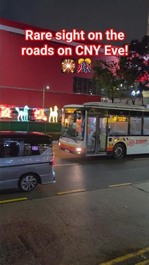 Rare Bendy Bus Spotted on CNY Eve 🎊 | MAN NG363F SMB8033M on Svc 190