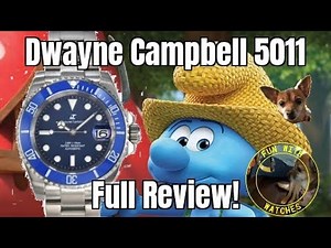 Dwayne Campbell 5011 Dive Style Automatic Watch Review