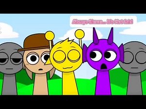 Sprunki - Simon Kiss tunner but Durple is didn't Kiss simon