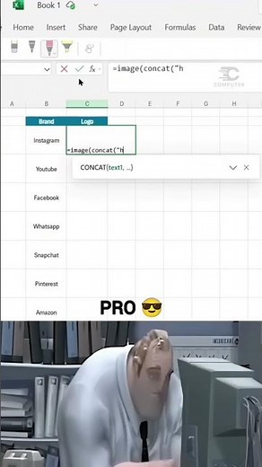 Insert Social Media Logo in Excel | Facebook, YouTube, Instagram Icons Easily