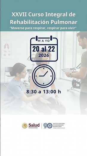 "Move to breathe, breathe to live" 🫁✨ XXVII Comprehensive Course Pulmonary Rehabilitation