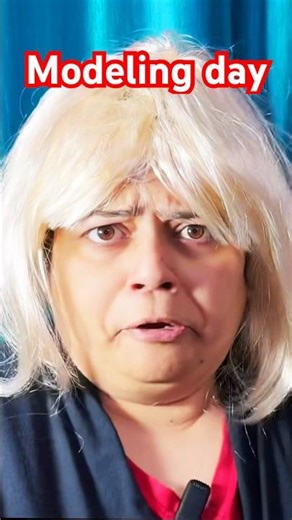 Modeling Day 😂 Funny Modeling Audition | Comedy Shorts #shorts