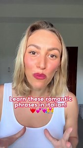 16K views · 210 reactions | They say italian is the most romantic language right? So learn some romantic phrases in italian this Valentine’s Day ❤️ - #italylovers #italianconversationpractice #learnitaliantiktok #howtospeakitalian #italianpronunciationtips | Italian Life: Lauren Quacquarelli | Facebook