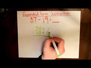 Expanded Form Subtraction