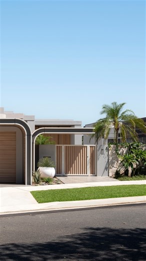 The Local Project on Instagram: "Video Feature • Descending from the street to the water’s edge, Cove by @koichitakadaarchitects is a study in architectural restraint and sensory immersion. From its modest single-storey threshold to its cascading voids and river-framed views, the home unfolds in quiet grandeur. Guided by Japanese sensibilities, materiality is celebrated through bleached timbers, veined marble and sandstone. The result is a dwelling that slows time and deepens a connection to pla