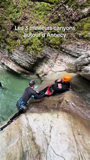 Les 3 meilleurs canyons autour d’Annecy cet été