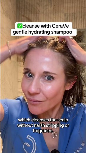 ‪@cerave‬ Gentle Hydrating Shampoo and Conditioner are ideal for scalp health #ceravepartner