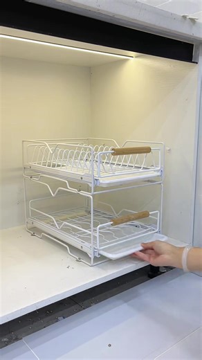 可疊加的櫥櫃碗碟架設計推薦