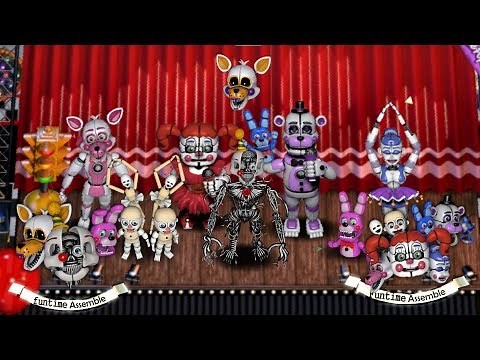 Freddy Fazbear's Pizzeria Simulator - Animatronics Sister Location (Mod)