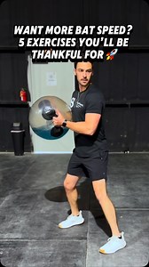 🦃 Want more bat speed? Here are 5 exercises you’ll definitely be thankful for. These build the rotational power, sequencing, and stability that actually transfer to the swing. ⚾ Stronger hips ⚾ Better torso rotation ⚾ Cleaner sequencing ⚾ Faster barrel speed If you want real bat speed gains this offseason, train the patterns that drive power, not just the swing itself. Save this and add these into your rotation 2–3x per week. Your spring numbers will thank you later. #baseballtraining #softball