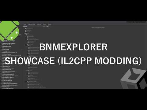 ⚙️ BNMExplorer Showcase (IL2CPP Modding Utility)