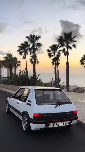 Sunshine ☀️ ⛅️ #Peugeot205 #205GTI #205Rallye #PeugeotSport #GTIPower #205Addict #CarEnthusiast #205Parts #peugeot205Gti¥Rallye | Peugeot 205 GTI & Rallye
