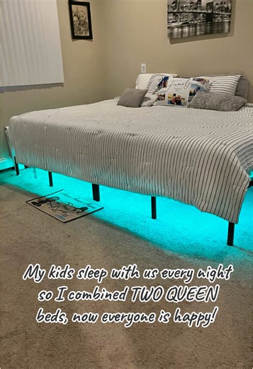 Combining Two Queen Beds for Family Comfort