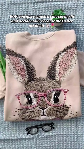 Adorable Retro Bunny Easter Outfit Ideas