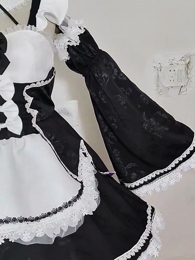 ✨大人気「Re: ゼロ」レムのゴシックメイド衣装！ファン必携の高再現度コスプレ✨ #高品質 #cosplay #コスプレ