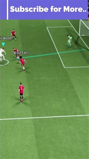 ONE PLAYER… TWO SHOCKING MISSES 😱💀 #viral #fifa #efootball #gameplay