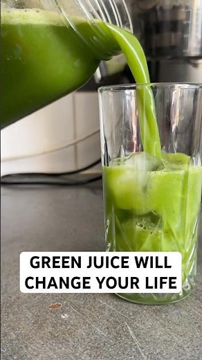 Drink This Green Juice Every Week for Energy & Glow! 🥒🍏