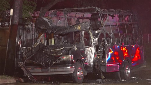 Driver and 19 Passengers Escape Party Bus Fire in Dallas Overnight