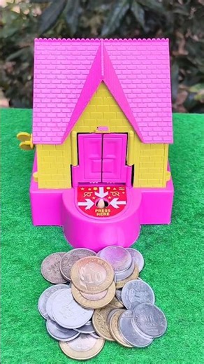🎉🪄 Mini Bank Coin Drop Challenge 🤔😱 | Trending Shorts 2026,, #shortvideo #vairal #shortfeed #funny