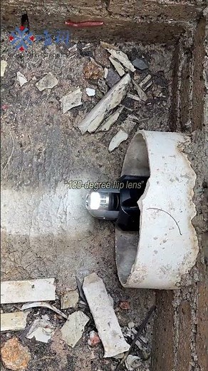 🔍 Pipe inspection : 50mm Rotating Camera with Bracket for Pipeline Inspection