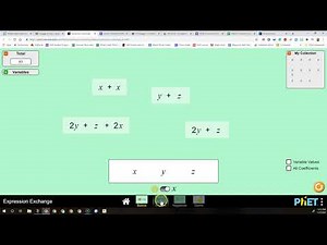 PhET Expression Exchange Walk-through