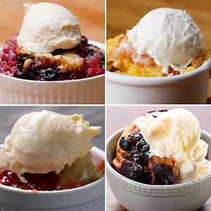 Which fruit cobbler would you make? 😍 RECIPE: https://tasty.co/compilation/6-insanely-easy-fruit-cobblers | Tasty UK