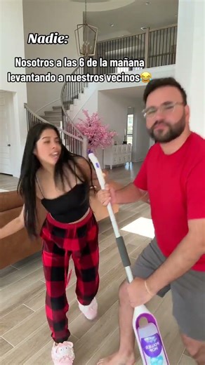 Waking Up the Neighbors at 6AM 😂 | Funny Couple Skit #beautifulmoments #grwm #vlog