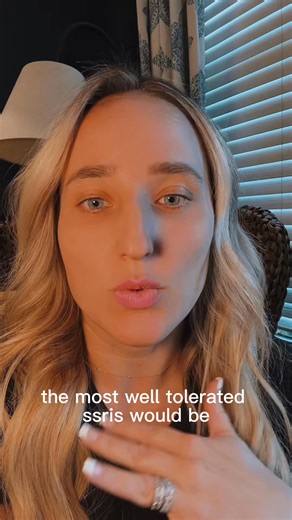 1.1K views | Did you know Zoloft and lexapro are the most well tolerated SSRIs? #lexapro #zoloft #klearcare #klearcareacademy #medicationnaive | It’s Lindsay Hill | Facebook