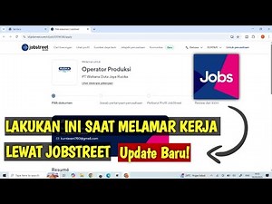 Update Cara Melamar Di Jobstreet Di Tahun 2025