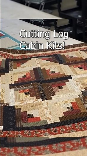 Cutting Quilt Kits✂️ #artsandcrafts #quilted #diy