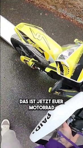 Moji übergibt das Motorrad (Verlosung)😱