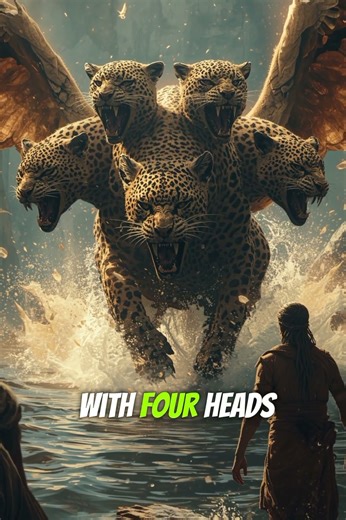 Daniel’s Vision of the Four Beasts — God’s Eternal Kingdom 👑 #BibleProphecy #BookOfDaniel”