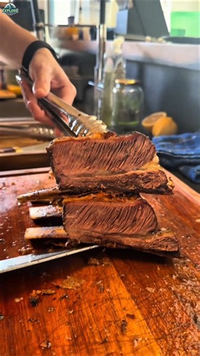 These Texas-Style Beef Ribs Are MASSIVE 🥩🔥 Would You Finish One?