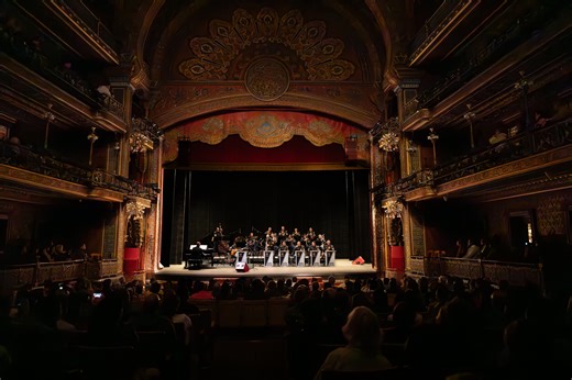"The U.S. Army Blues recently went on tour in Mexico! It was an incredible experience to share our passion for music with our neighbors to the south. Through the universal language of music, we fostered connections and celebrated our two nations. In this clip, we feature a composition by our very own SSG Javier Nero called ""Tesseract"". From the composer- A ""Tesseract"" is fourth-dimensional cube that is not perceivable by the human eye. The composition attempts to evoke images of futuristic s