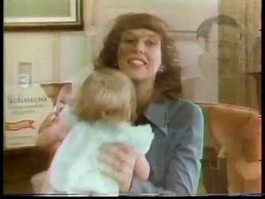 Johnson's diapers ad, 1980