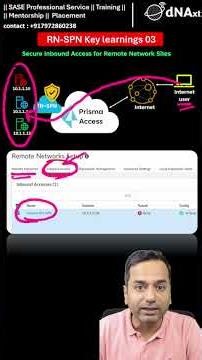 PaloAlto Prisma Access || Remote Network || key notes -3 ||